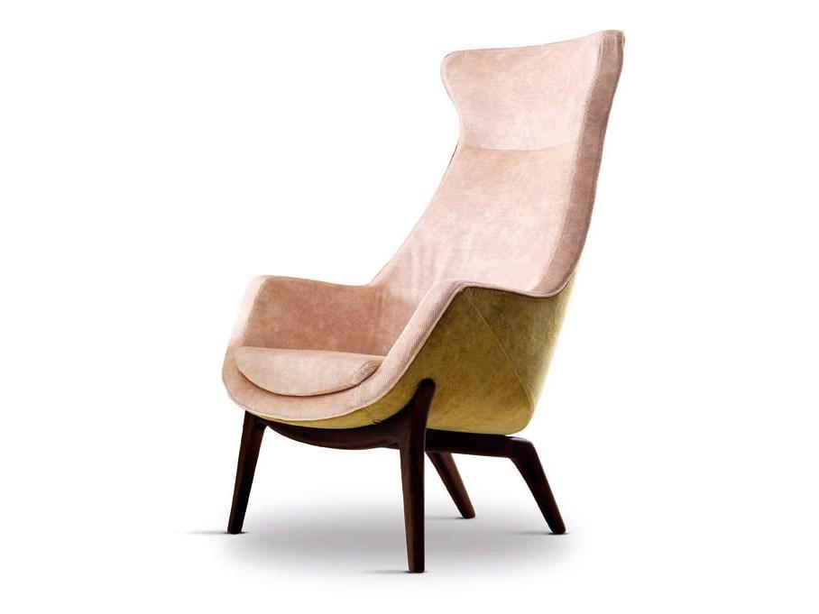 WILDE High-back armchair