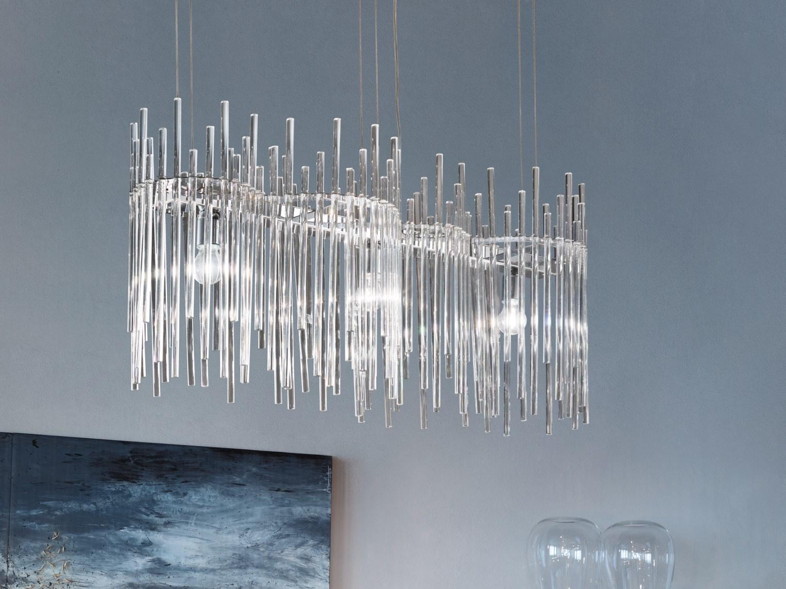 DIADEMA SP K3 Glass chandelier