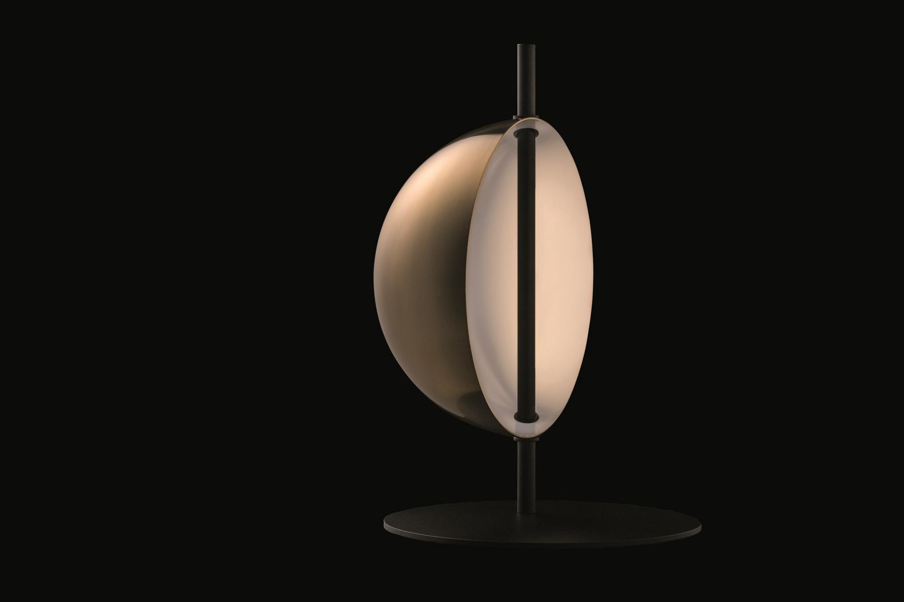SUPERLUNA - 297 Low voltage LED indirect light metal table lamp