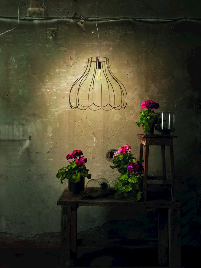 LUCILLA Iron pendant lamp