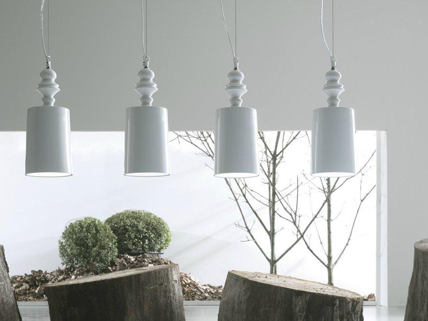 ALIBABABY Ceramic pendant lamp