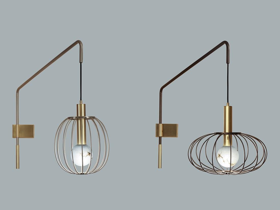 LIRA LED metal wall lamp
