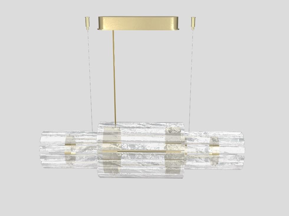 VEGAS BIL 90 LED glass pendant lamp