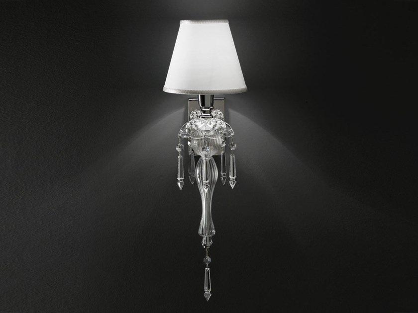 VOGUE 348/AP1 Crystal wall lamp with Swarovski® crystals
