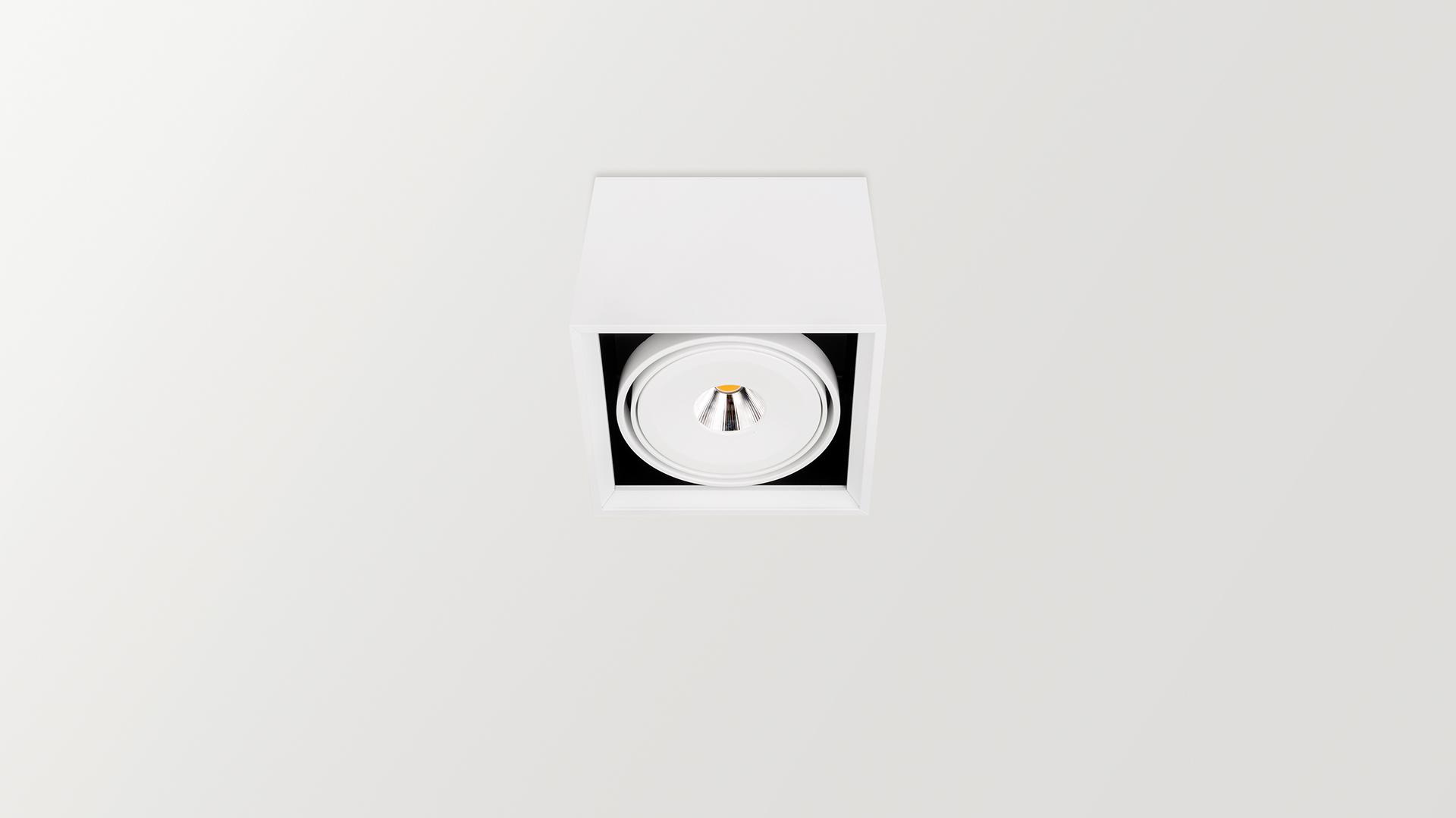 ORBITAL SURFACE 1 LARK-111 LED ceiling aluminium spotlight