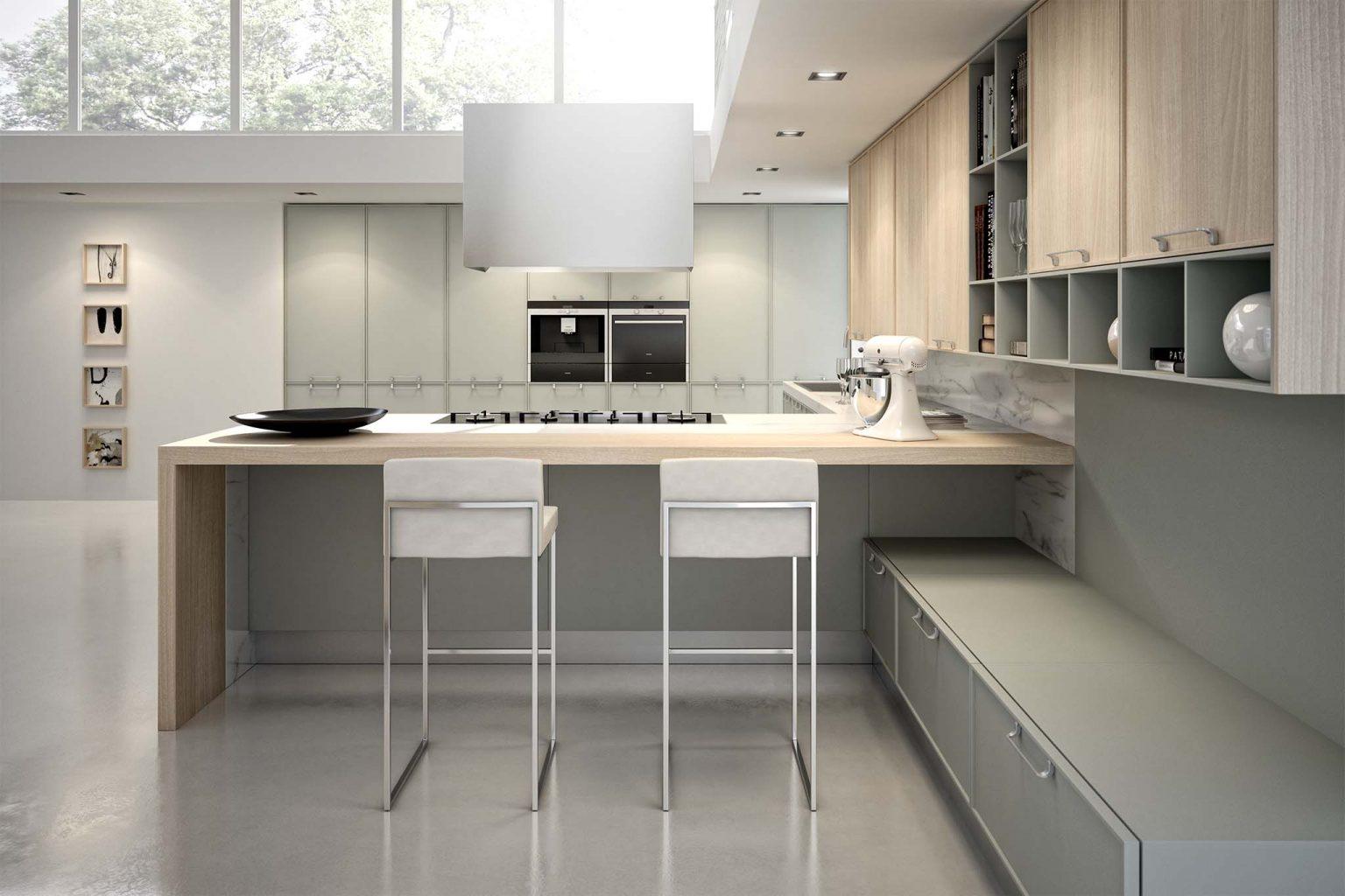 AVENUE Lacquered kitchen