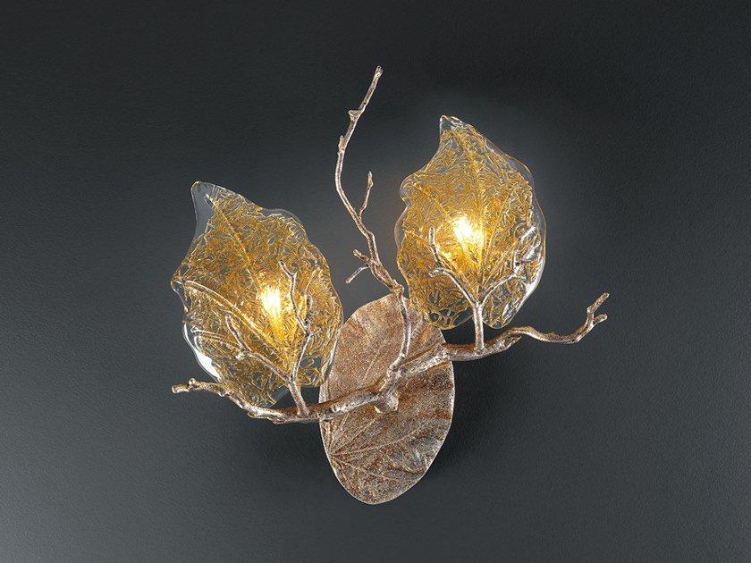 OUTONO AP1377/2 Handmade bronze wall light