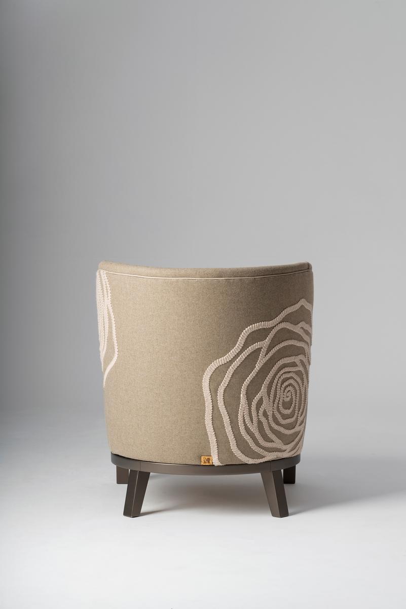 LA PARIGINA Wool easy chair