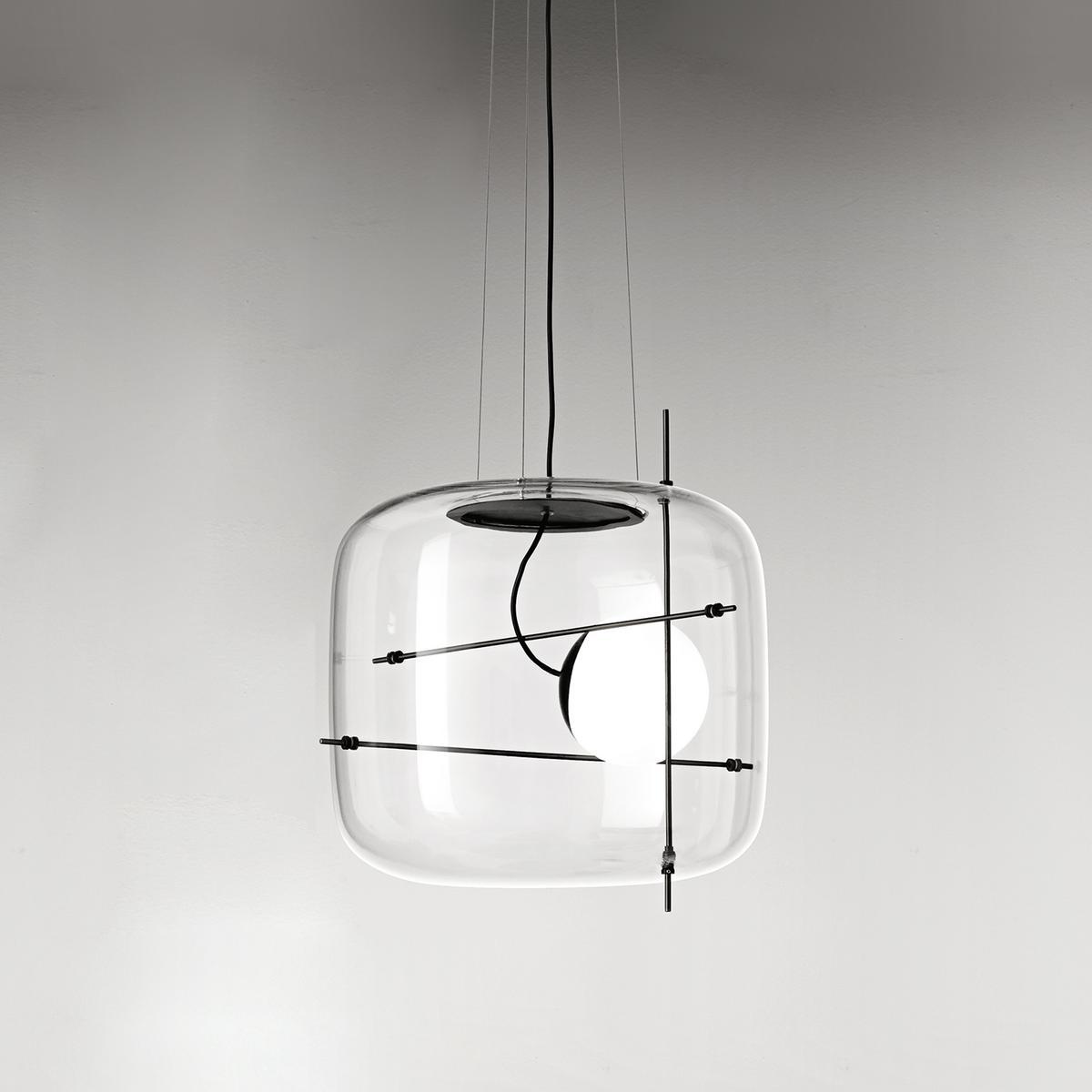PLOT LED direct light blown glass pendant lamp