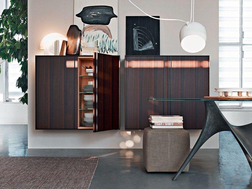 PASS-WORD EVOLUTION Suspended highboard with doors