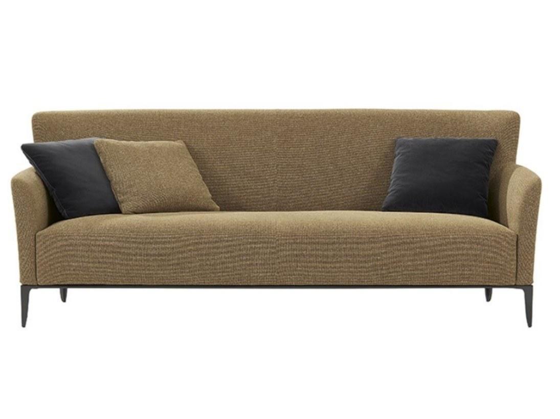 GENTLEMAN 3 seater fabric sofa