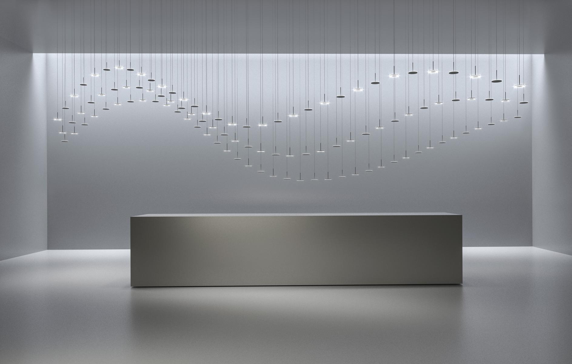 BELLA LED die cast aluminium pendant lamp