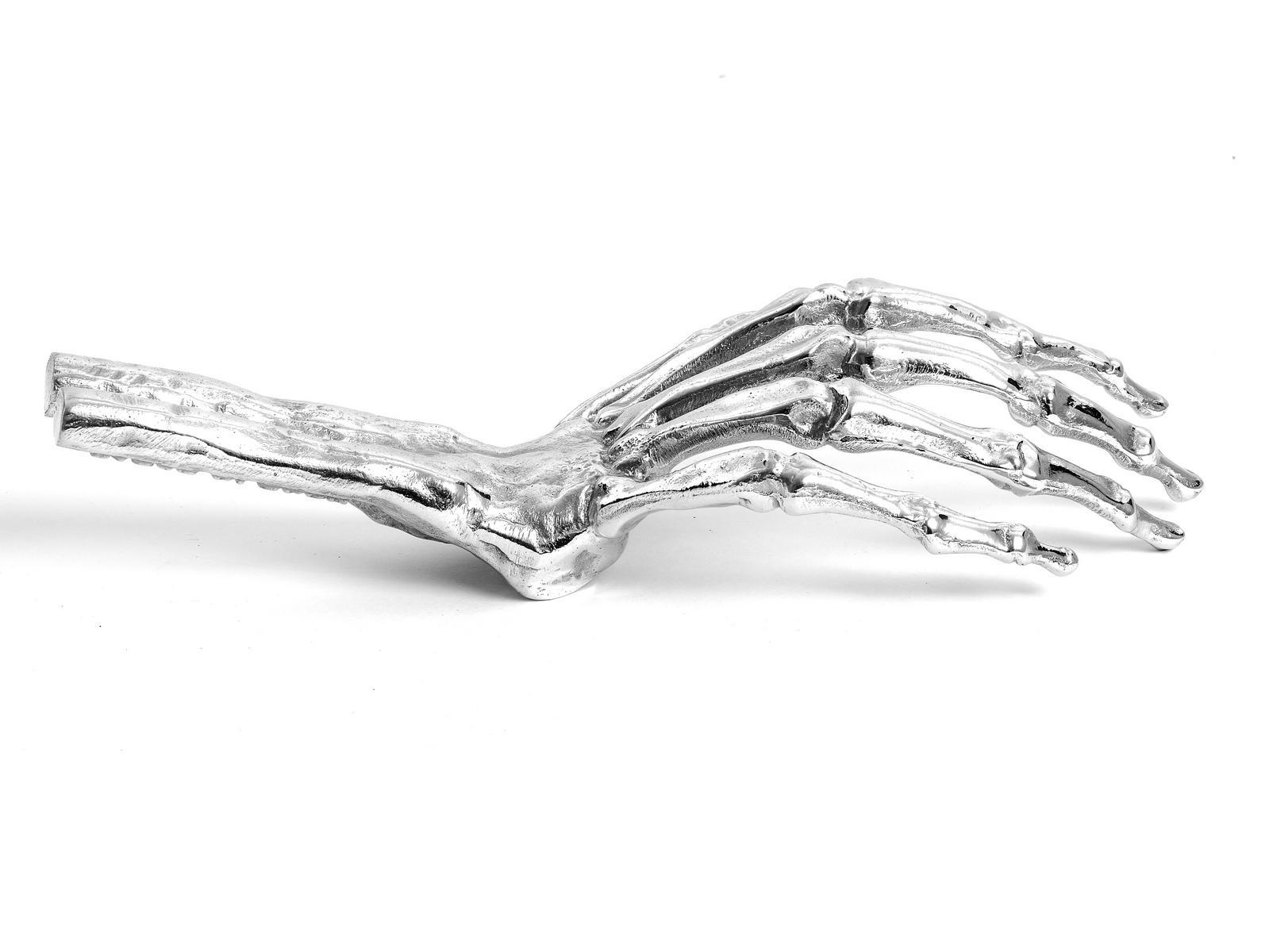 SKELETON HAND Aluminium decorative object