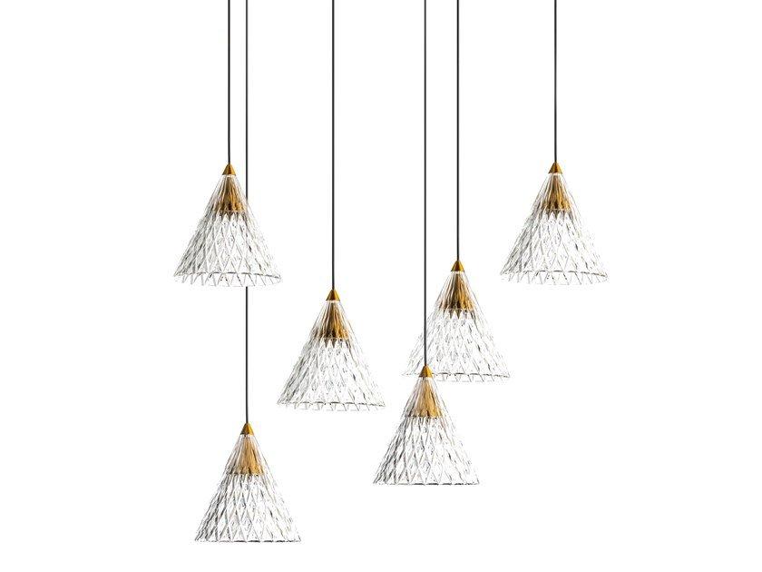 VENETO - 6 LED PMMA pendant lamp