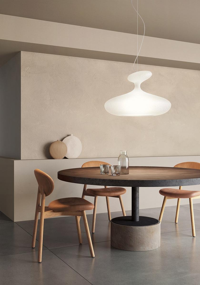 E.T.A. SAT Fiberglass pendant lamp
