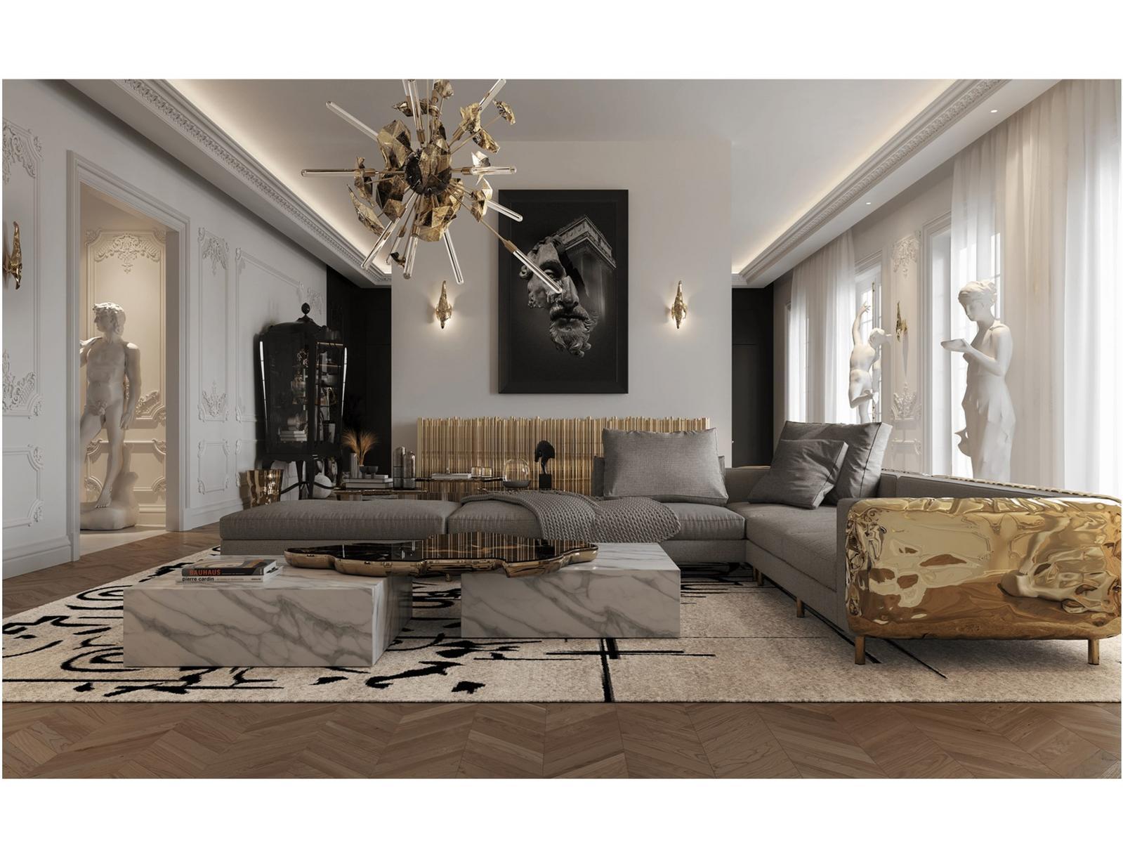 IMPERFECTIO Corner modular fabric sofa with chaise longue IMPERFECTIO Corner modular fabric sofa with chaise longue