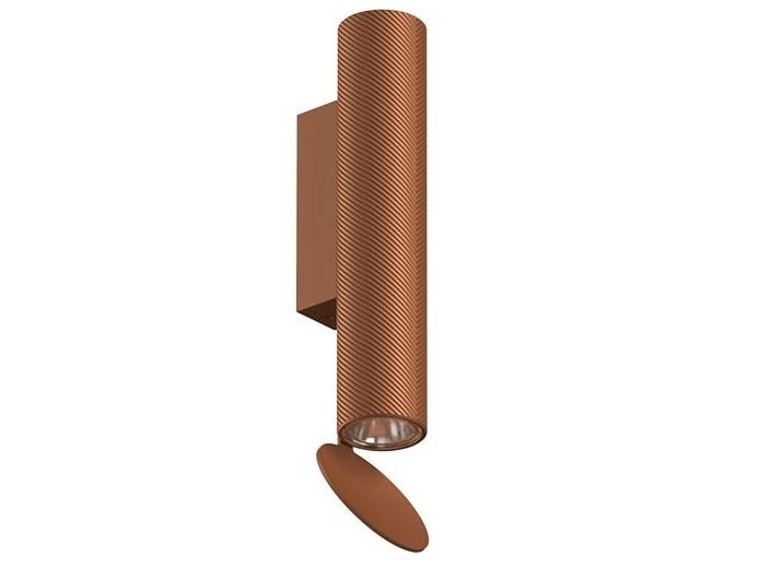 FLAUTA SPIGA INDOOR LED aluminium wall lamp