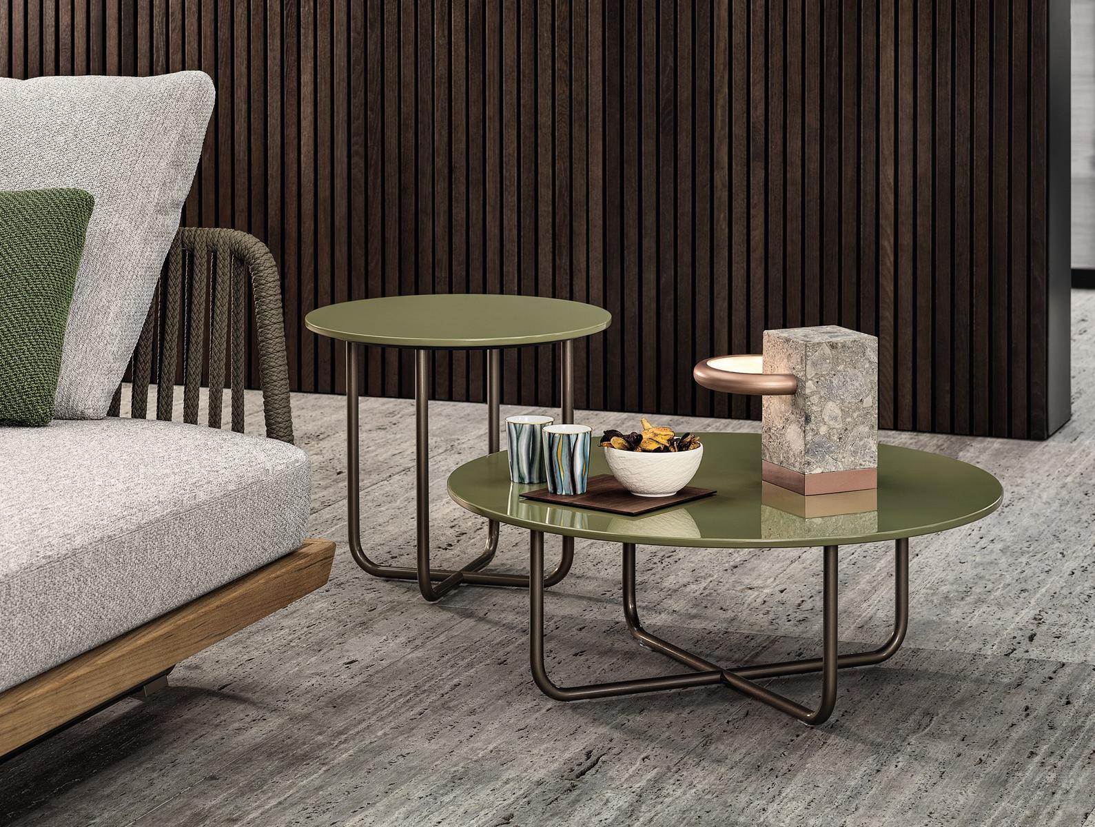 SUNRAY MEG Round garden side table