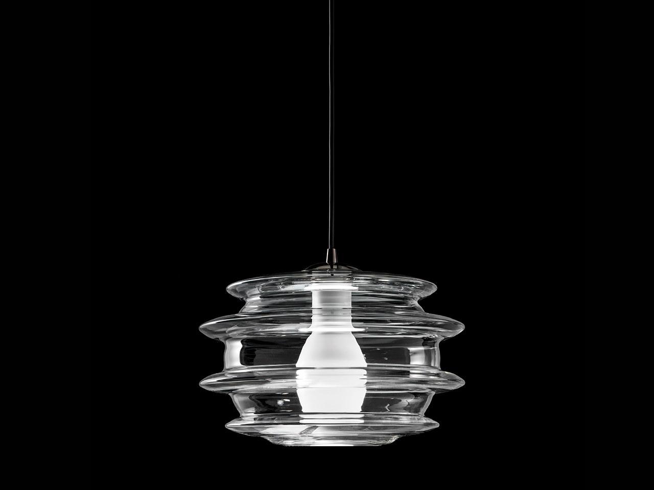 ORBITE LED Borosilicate glass pendant lamp