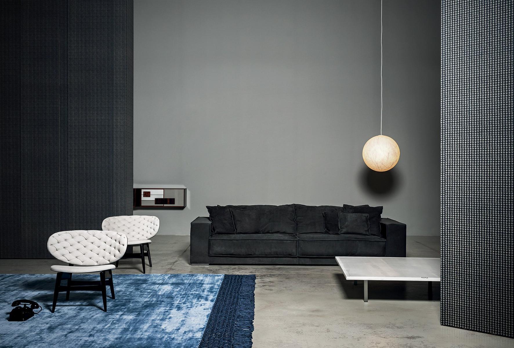 BUDAPEST SOFT Sectional leather sofa
