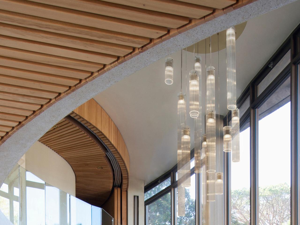 INFINITY H16 Indirect light glass pendant lamp