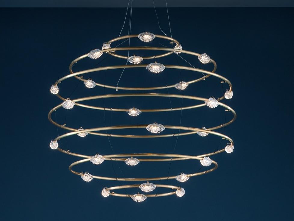 28 PETITS BIJOUX LED brass pendant lamp