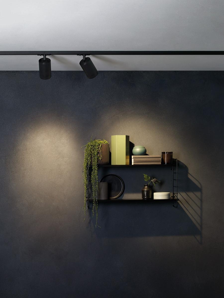 CAN TRACK LED aluminium spotlight with dimmer