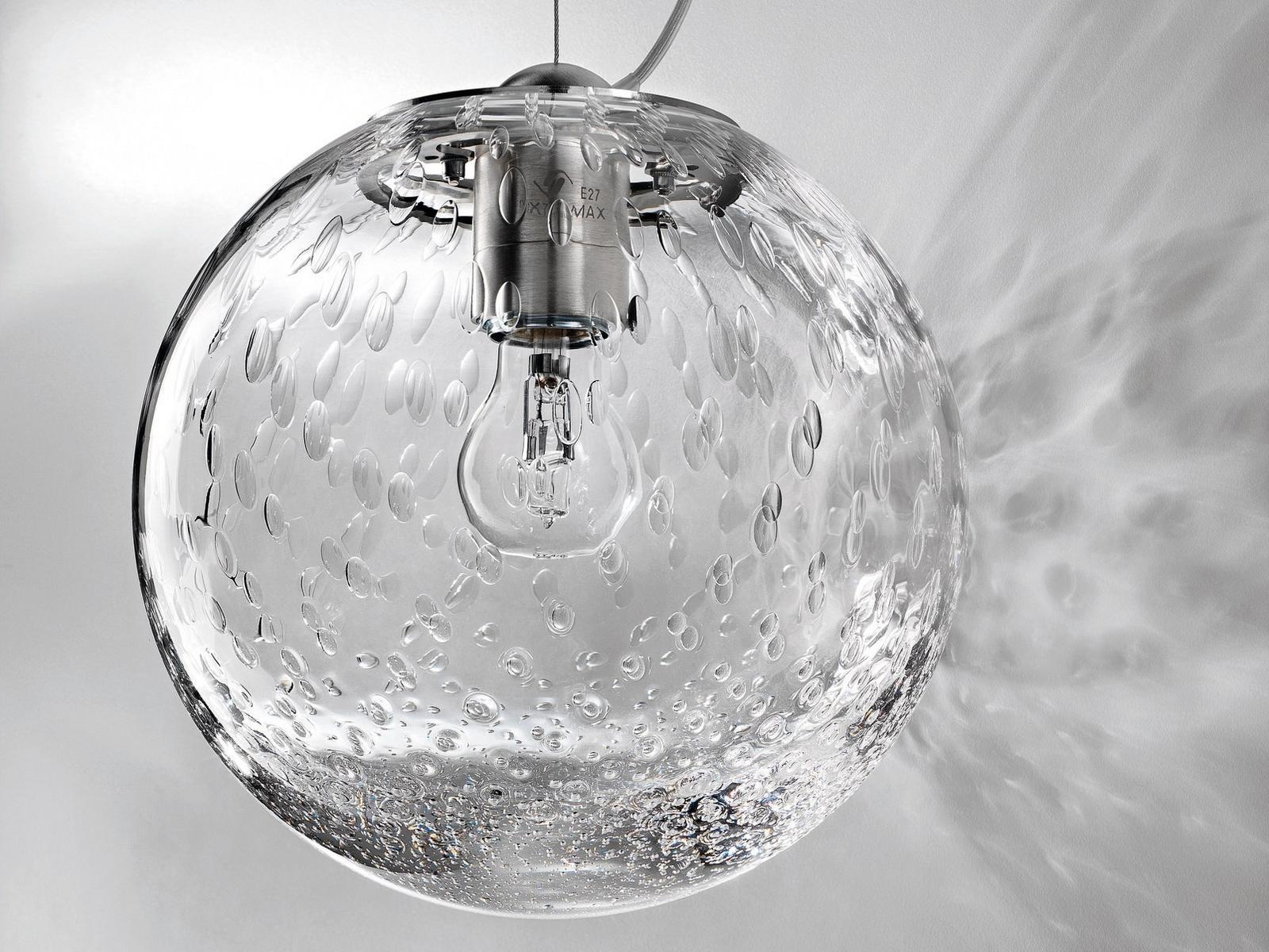 BOLLE SP 35/45 Glass pendant lamp