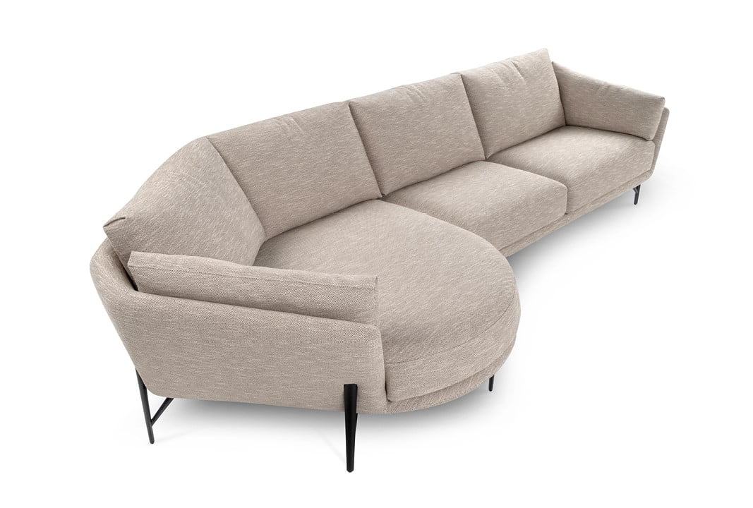 VENERE Venere sofa: Essential design, soft cushions, perfect for any space offering comfort and Italian elegance. Available in various sizes, including daybed.