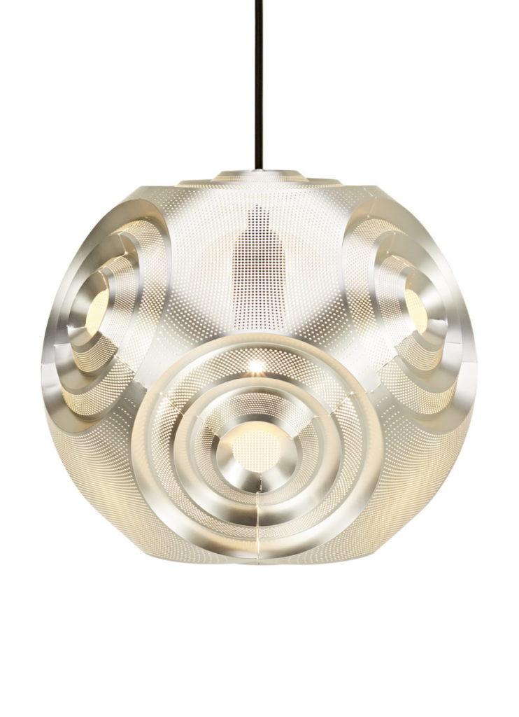 CURVE Metal pendant lamp in a contemporary style