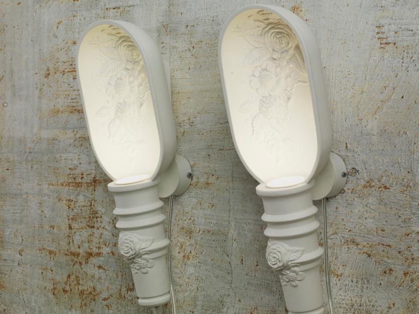 WORK IN PROGRESS Direct light ceramic wall lamp