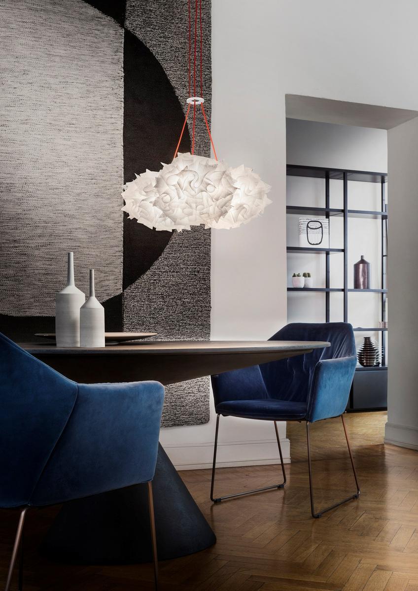 VELI MINI TRIO COUTURE LED Opalflex® pendant lamp