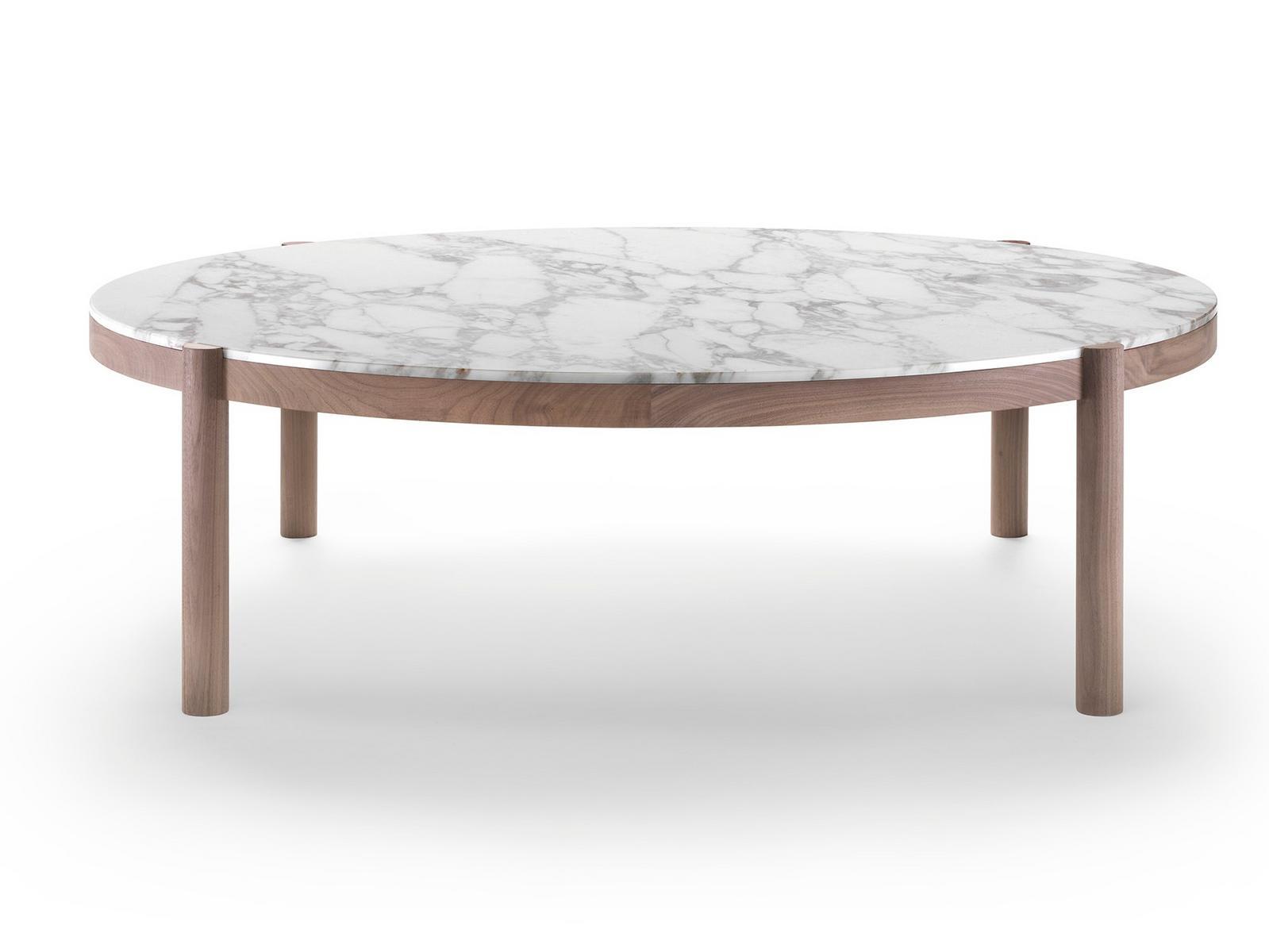 GUSTAV Round marble coffee table GUSTAV Round marble coffee table