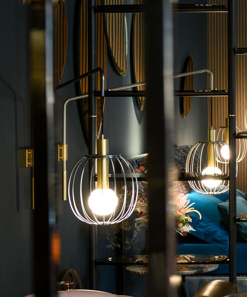LIRA LED metal wall lamp