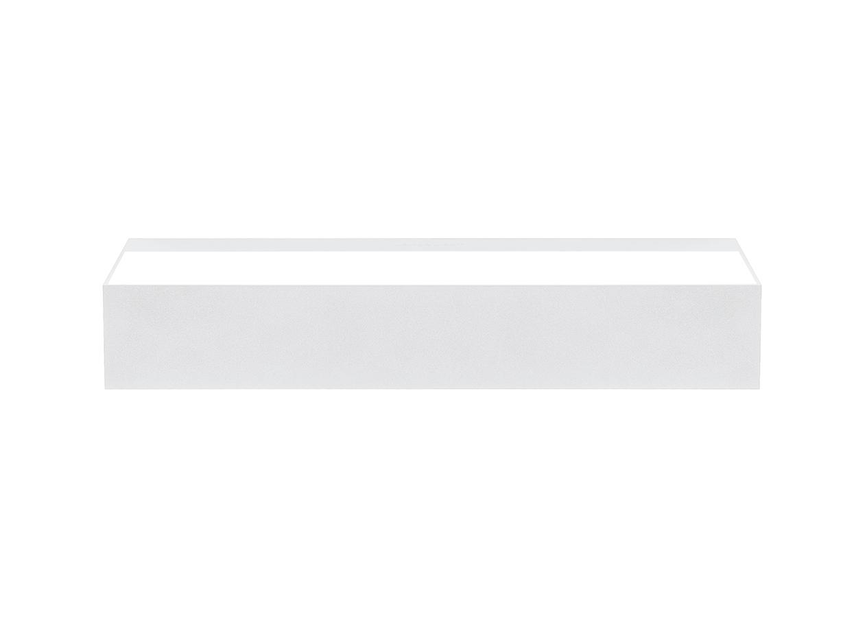 REC DOUBLE LED direct-indirect light aluminium wall light