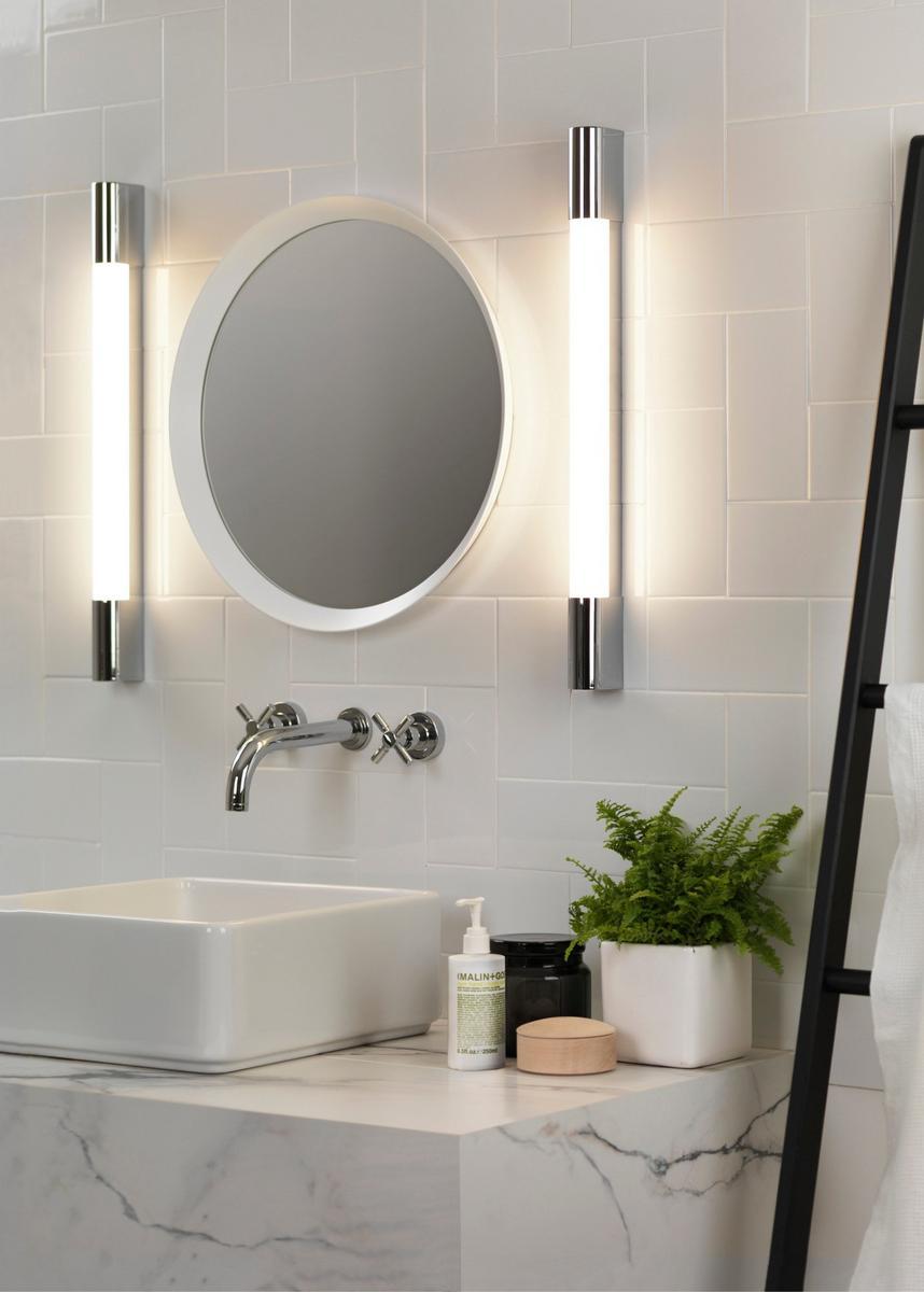 PALERMO 600 Lampe à miroir LED en aluminium et polycarbonate