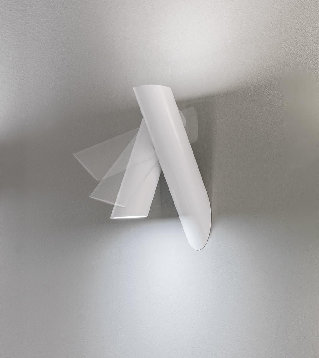 TUBES LARGE Adjustable aluminium wall lamp