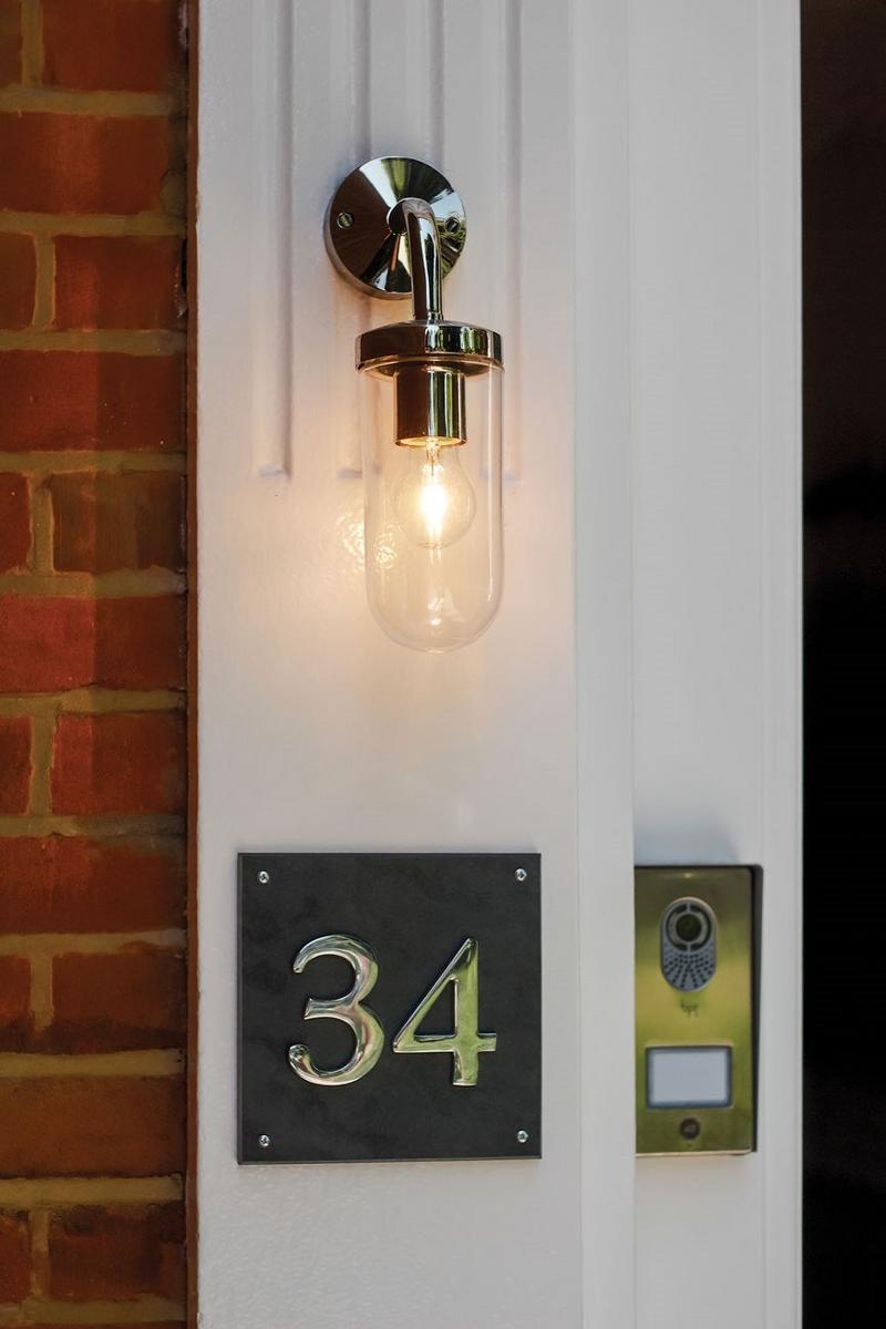 TRESSINO Glass and aluminium Outdoor wall Lamp