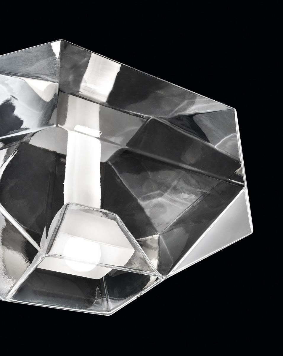 STONE SP LED direct light blown glass pendant lamp