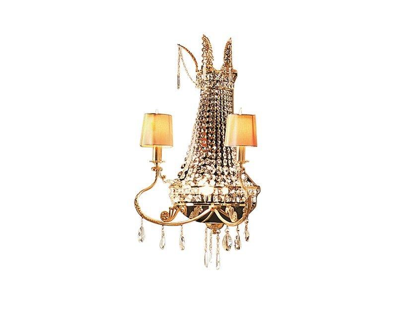 REGGENZA LUXURY Wall lamp with crystals