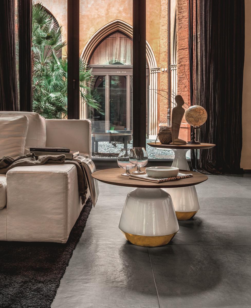 AMIRA Round MDF coffee table AMIRA Round MDF coffee table