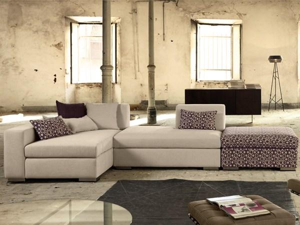 KOOI Corner fabric sofa