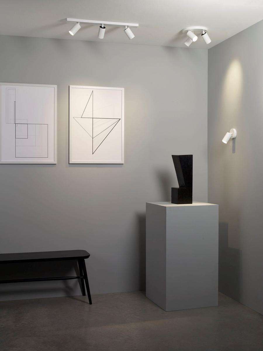 CAN SINGLE LED aluminium spotlight with dimmer
