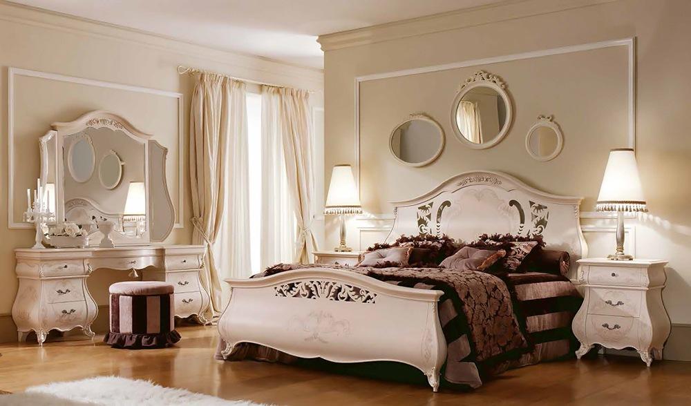 MONREALE Solid wood bedroom set in a classic style