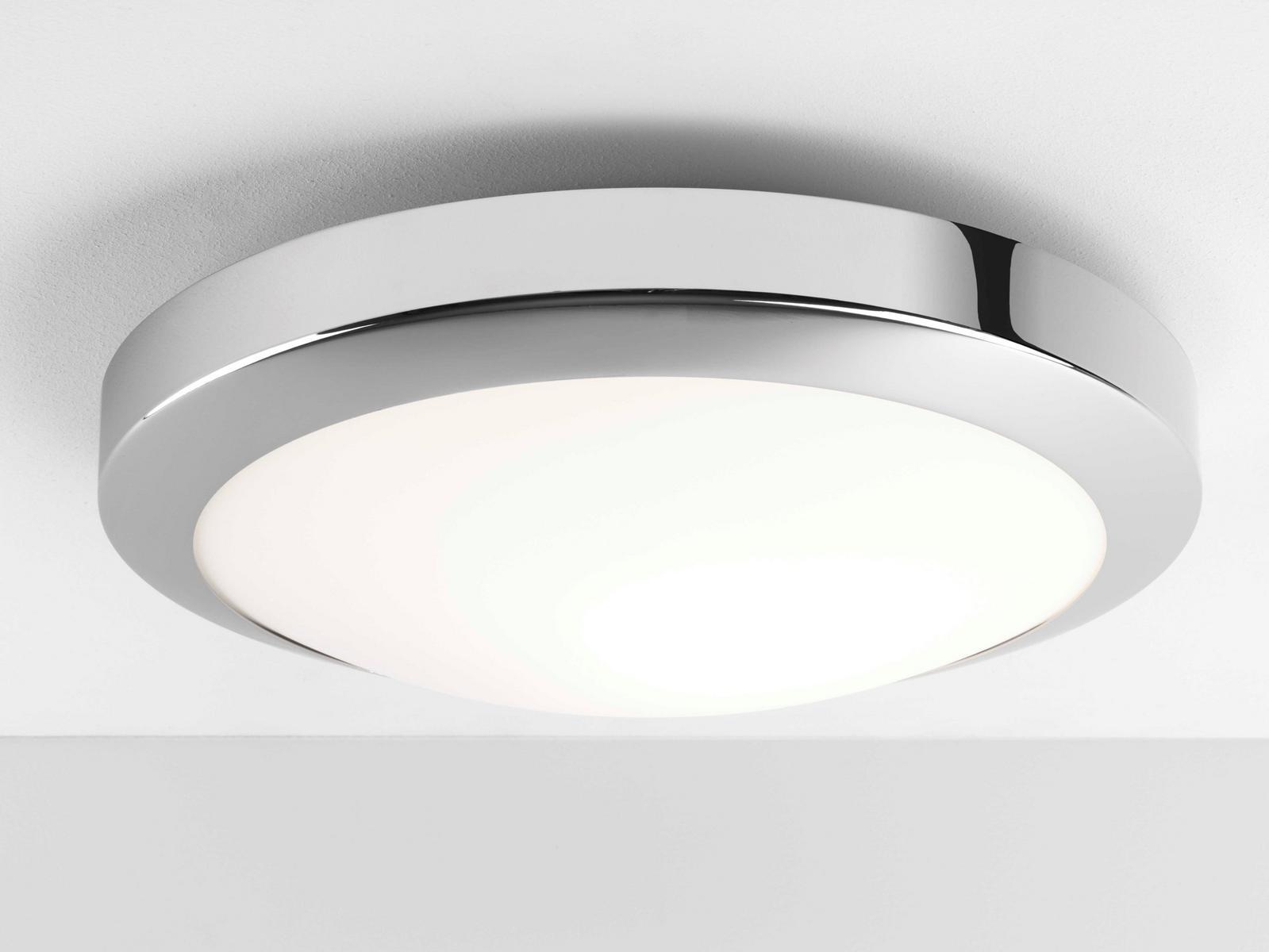 DAKOTA 300 Glass and steel wall lamp / ceiling lamp