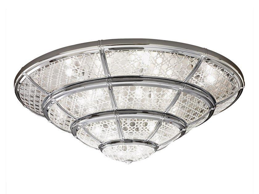 GIOTTO 1898/22PL-C Chrome ceiling light with crystal glass GIOTTO 1898/22PL-C Chrome ceiling light with crystal glass