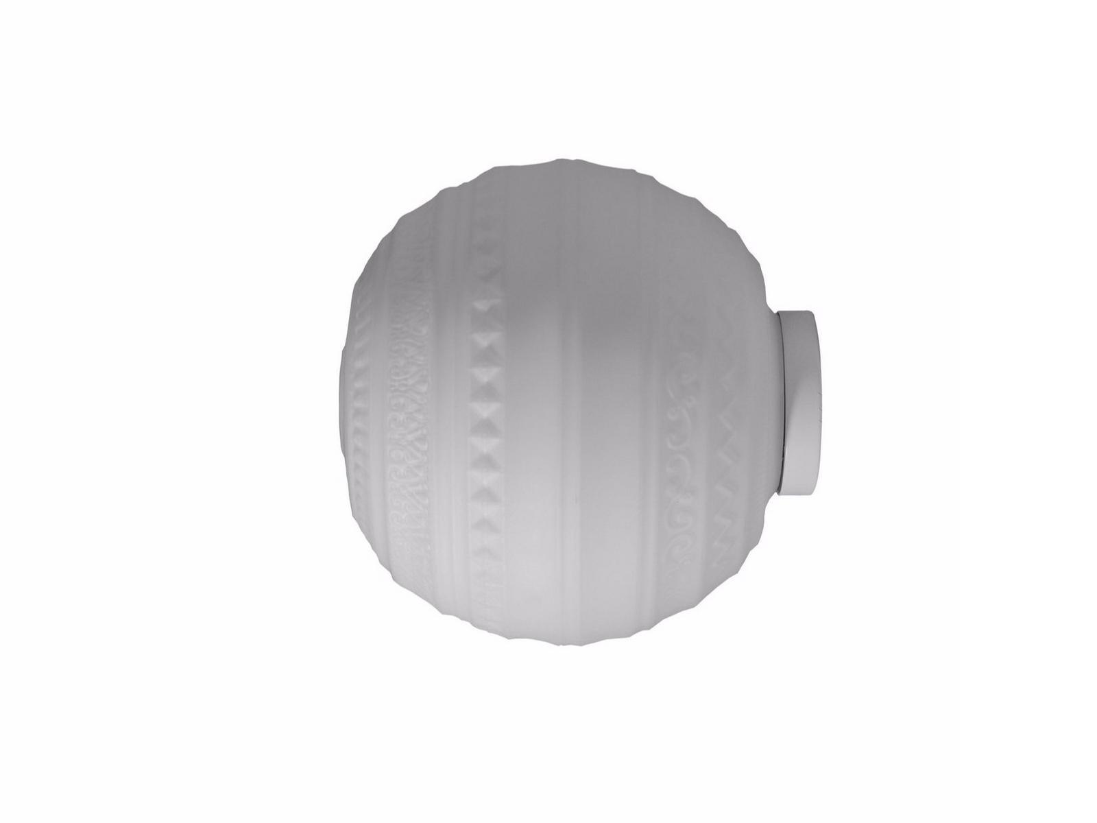 BRAILLE Satin glass wall lamp / ceiling lamp