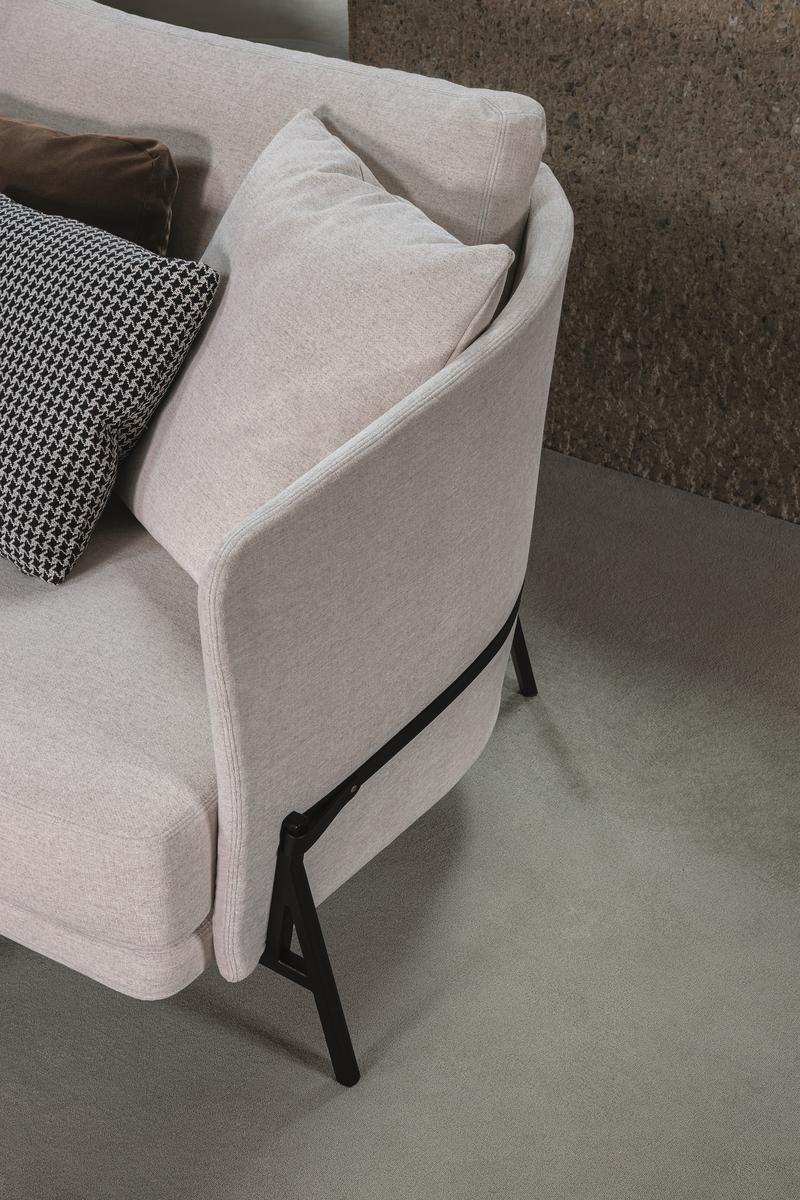 DEEP CRADLE 2 seater fabric sofa
