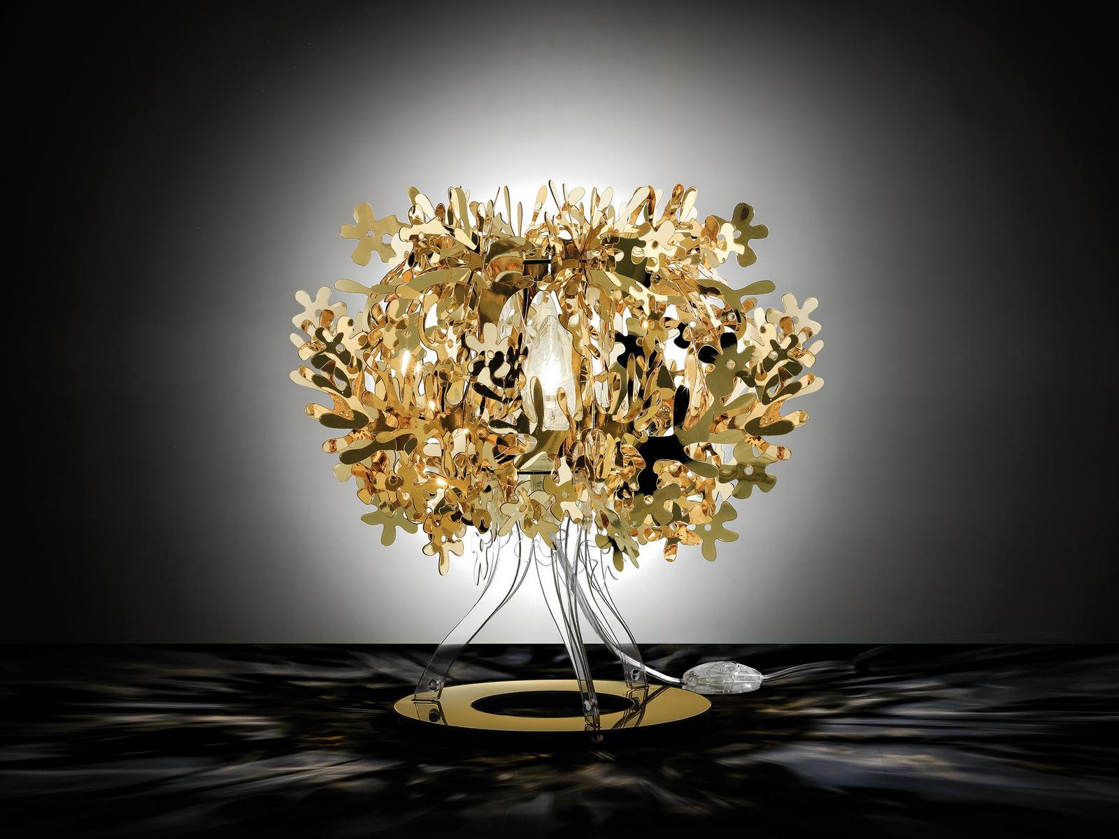 FIORELLINA GOLD LED Goldflex® table lamp
