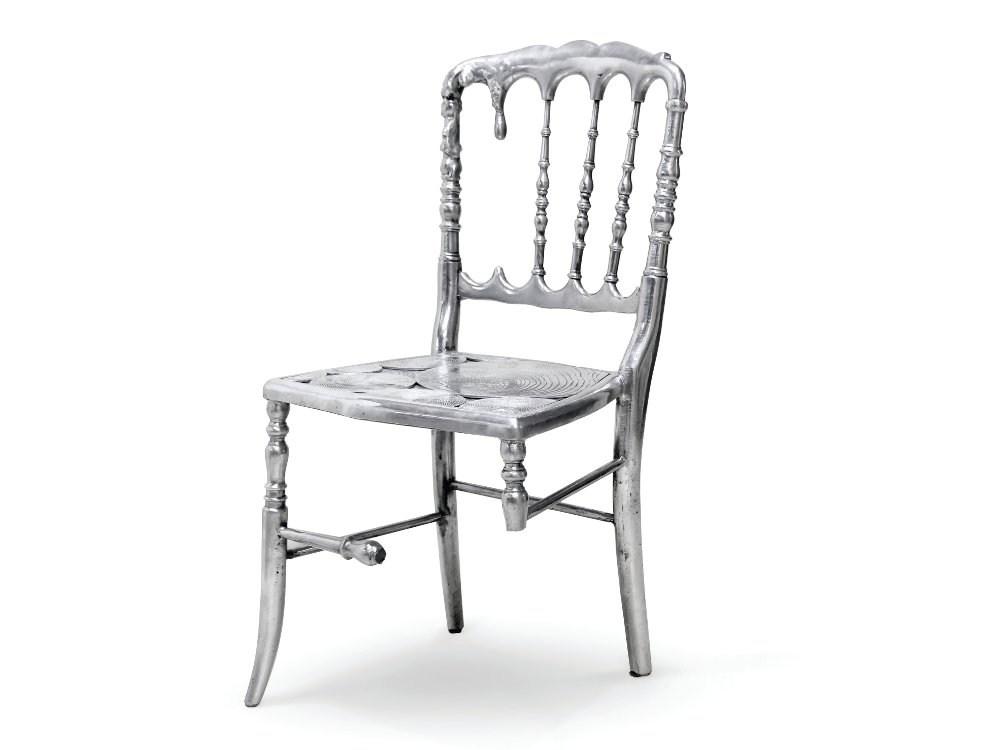 EMPORIUM Open back aluminium chair